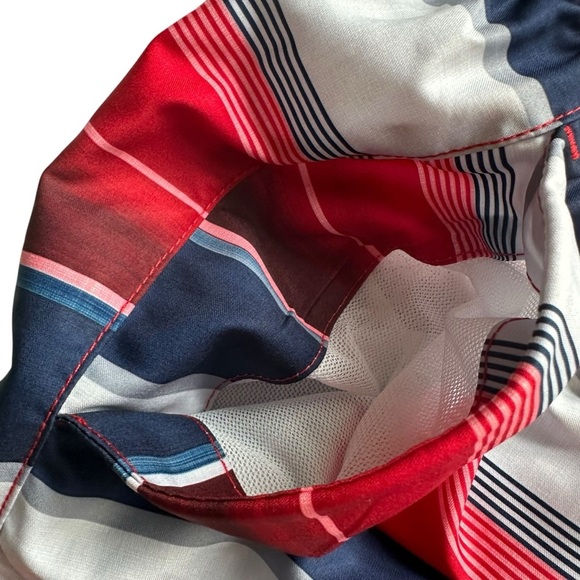 Speedo Men's Red, White & Blue Swim Trunks Size XL - EUC - Picture 5 of 6